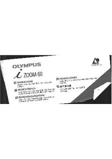 Olympus i-Zoom 60 manual. Camera Instructions.